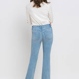 Gracelyn Mid Rise Bootcut Jean (Vervet)