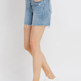 Loretta High Rise Midi Short (Vervet)