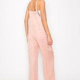 Wide Leg Tencel Overall (Risen Jeans)