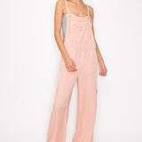 Wide Leg Tencel Overall (Risen Jeans)
