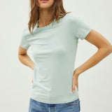 Casual Slim Stripe Baby Shirt