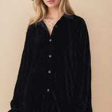 On The Loose Button Front Shirt