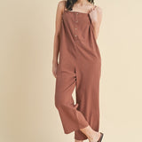 Cotton Square Neck Overall