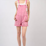 Washed Cotton Casual Romper