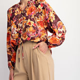 Flirty In Floral Mirabelle Blouse