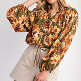 Flirty In Floral Mirabelle Blouse