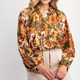 Flirty In Floral Mirabelle Blouse