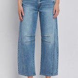 Kate High Rise Barrel Jean (Vervet)