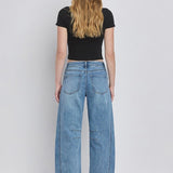 Kate High Rise Barrel Jean (Vervet)
