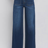 High Rise Patch Pocket Trouser Jean (Flying Monkey)