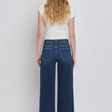 High Rise Patch Pocket Trouser Jean (Flying Monkey)