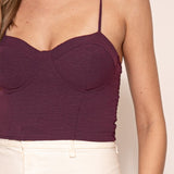 Air Flow Bra Cap Crop Top