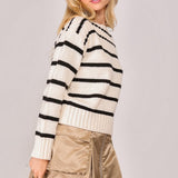 Sail Away Boatneck Sweater