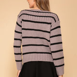 Sail Away Boatneck Sweater