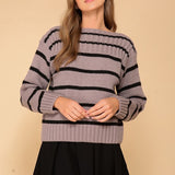 Sail Away Boatneck Sweater