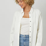 Washed Corduroy Button Down Shirt