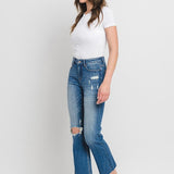 Ali High Rise Kick Flare Jean (Lovervet By Vervet)