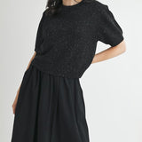 Speckled Knit Sweater