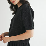 Speckled Knit Sweater