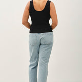 About The Basics Scoop Neck Tank (Plus)