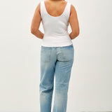 About The Basics Scoop Neck Tank (Plus)