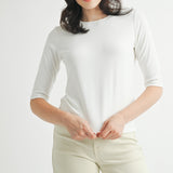 Elbow Sleeve Knit Top