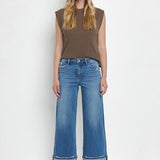 Becca Cuffed Wide Leg Jean (Flying Monkey)