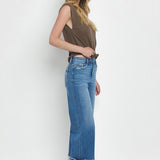 Becca Cuffed Wide Leg Jean (Flying Monkey)