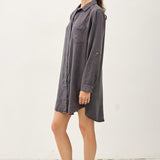 Totally Tencel Henley Dress