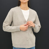 V Neck Sweater Cardigan