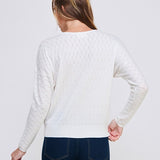 Fine Gauge Dolman Sweater Top