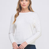 Fine Gauge Dolman Sweater Top