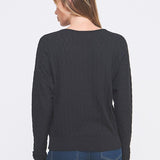 Fine Gauge Dolman Sweater Top