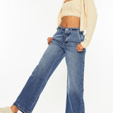 Kallie Ultra High Rise 90's Wide Leg Jean (Kan Can)