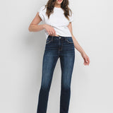 Alaya High Rise Slim Straight Jean (Lovervet By Vervet)