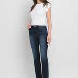 Alaya High Rise Slim Straight Jean (Lovervet By Vervet)