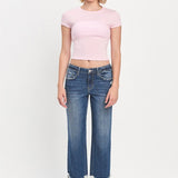 Heather Cuffed Boyfriend Jean (Lovervet By Vervet)