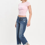 Heather Cuffed Boyfriend Jean (Lovervet By Vervet)