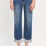 Heather Cuffed Boyfriend Jean (Lovervet By Vervet)