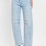Harrison High Rise Barrel Jean (Flying Monkey)