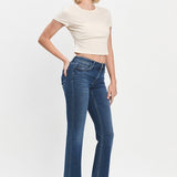 Miranda Relaxed Bootcut Jean (Vervet)