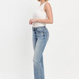 Miranda Mid Rise Bootcut Jean (Vervet)