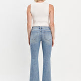 Miranda Mid Rise Bootcut Jean (Vervet)