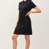 Raw Hem Sweater Dress