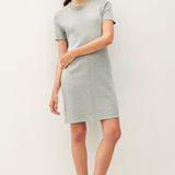 Raw Hem Sweater Dress