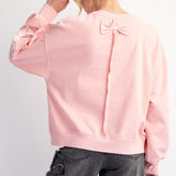 Bow Patch Pullover