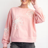 Bow Patch Pullover