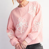 Bow Patch Pullover