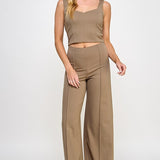 Contour Wide Leg Ponte Pant