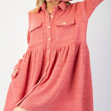 Button Down Shirt Dress